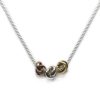 Three Knots Necklace