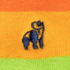 Swole Panda Bright Stripe Socks - Image 2